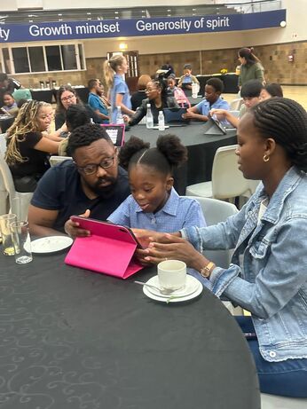 Empowering Digital Learning: Grade 5 iPad Security Morning