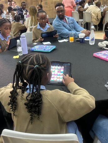Empowering Digital Learning: Grade 5 iPad Security Morning