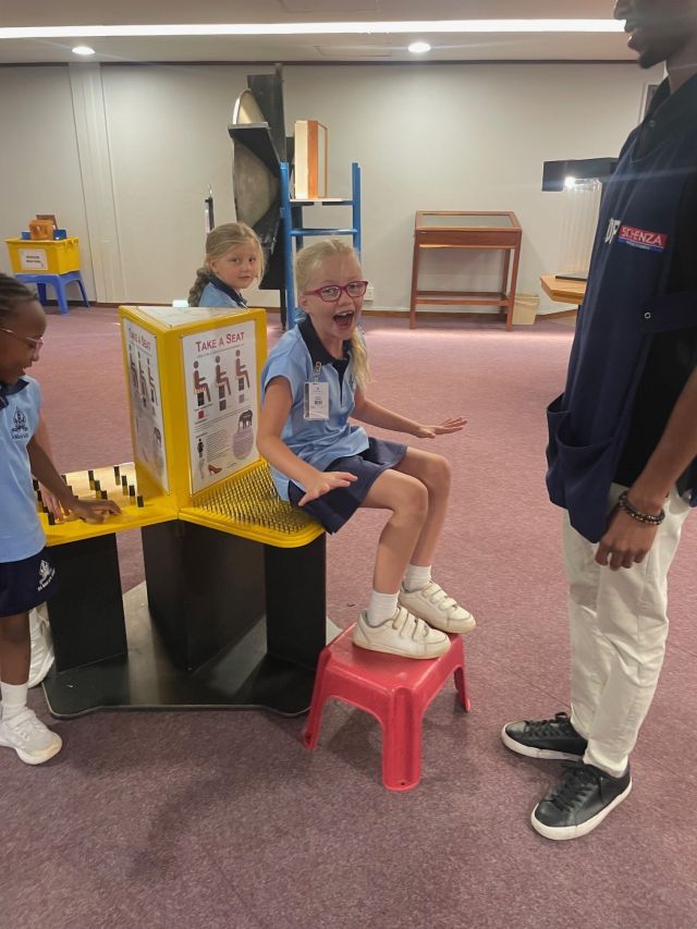 Sitting on nails Sienna