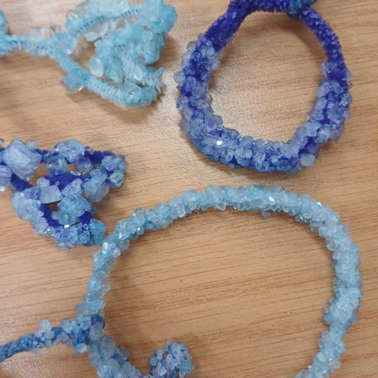 Girls in Sci Borax Crystals 1